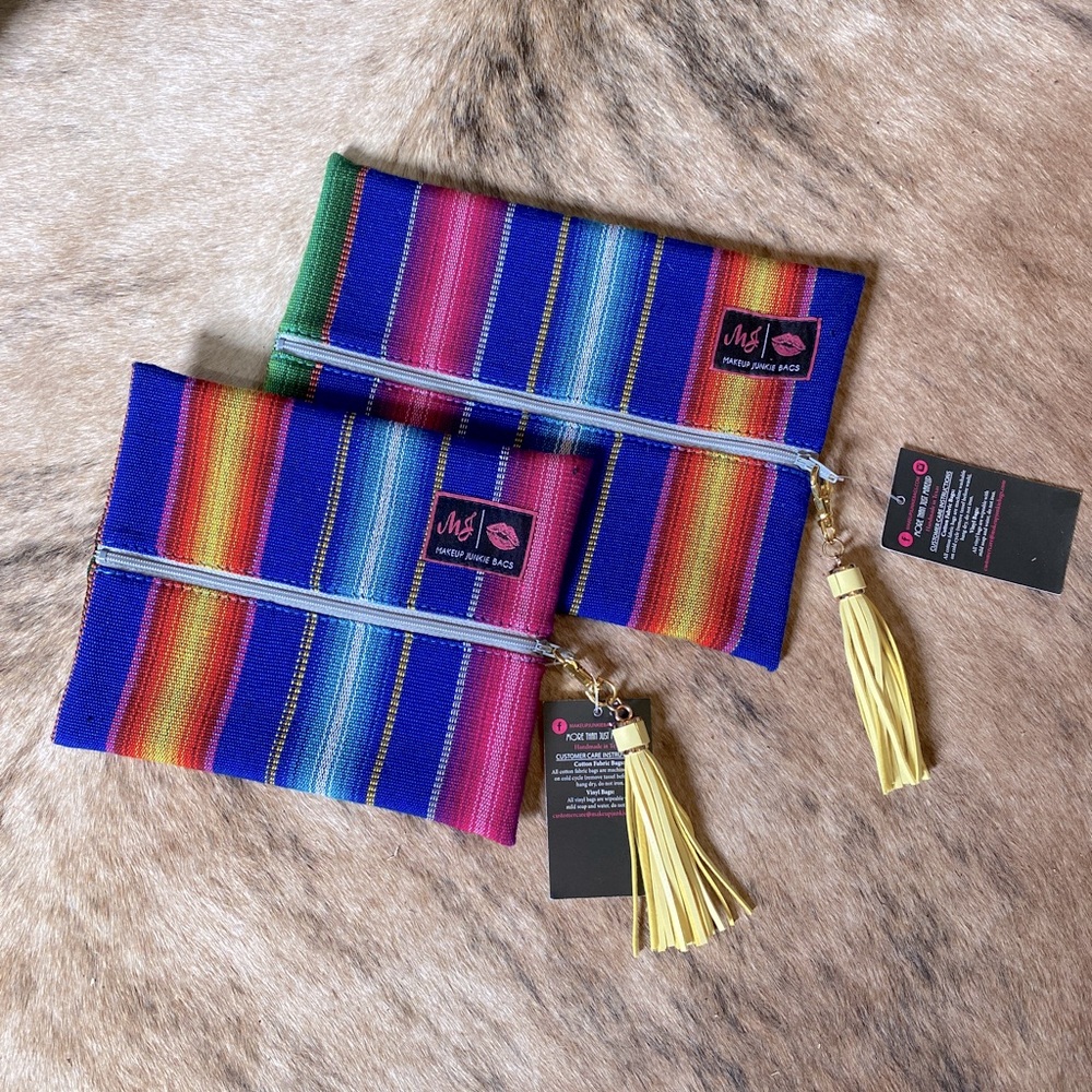 NEW set! Makeup Junkie serape!